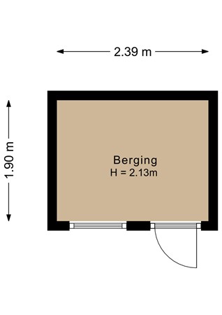 Floorplan - Griftkade 7BS, 3572 TX Utrecht